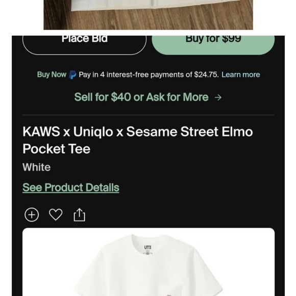 Kaws x sesame st t large - Picture 4 of 4